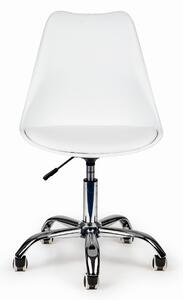 MODERNHOME Kancelářská otočná židle LILIANA bílá