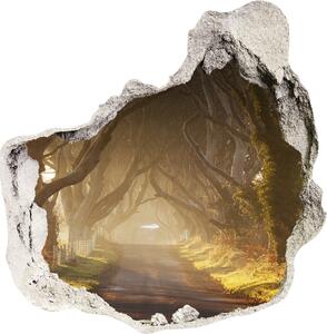Nálepka fototapeta 3D výhled Mlha v lese nd-p-68778372