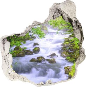 Nálepka fototapeta 3D výhled Horská řeka nd-p-69563755
