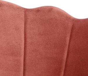 Židle mušle Florence VIC růžová