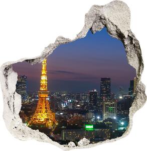 Fototapeta díra na zeď 3D Věž v Tokio nd-p-71822864