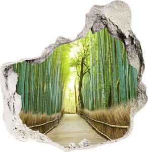 Nálepka fototapeta 3D výhled Bambusový les nd-p-72519653