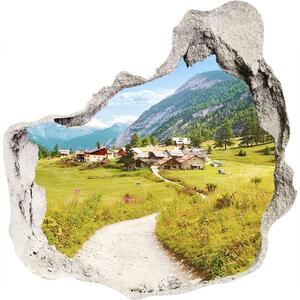 Nálepka fototapeta 3D Pastvina v Alpách nd-p-73408586