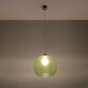 BALL Závěsné světlo, zelená SL.0254 - Sollux
