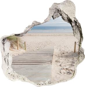 Nálepka fototapeta 3D výhled beton Pláž nd-p-74072546