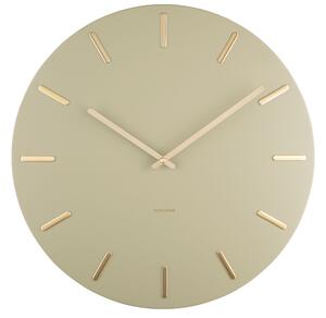 KARLSSON Nástěnné hodiny Charm zelená ∅ 45 cm