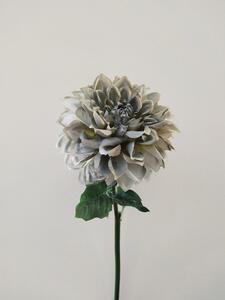 Animadecor Umělá květina - Jiřina bílá zasněžená