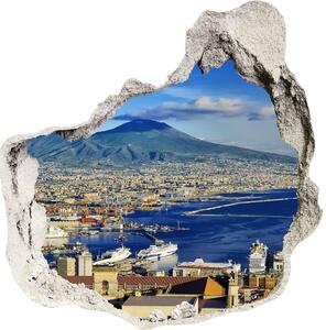 Fototapeta díra na zeď 3D Neapol Itálie nd-p-77621393