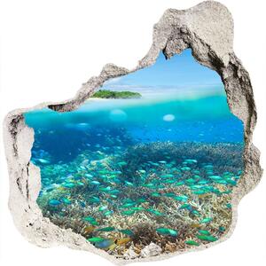 Nálepka fototapeta 3D výhled Korálový útes nd-p-78236057