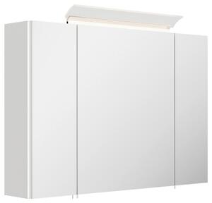 ZRCADLOVÁ SKŘÍŇKA, vysoce lesklá bílá, 90/62/17 cm MID.YOU - Koupelnové série, Online Only