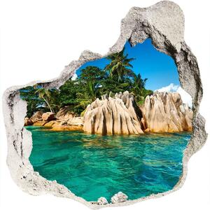 Nálepka fototapeta 3D výhled Tropický ostrov nd-p-78907278