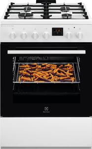 Electrolux Plynový sporák s parní funkcí SteamBake LKK660220W