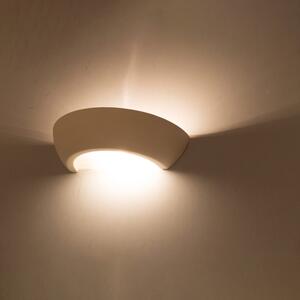OSKAR Nástěnné keramické světlo, bílá SL.0160 - Sollux
