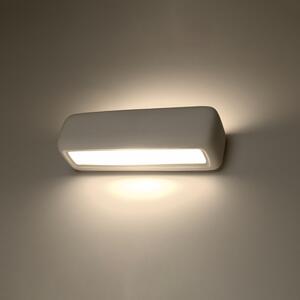 SUBANI Nástěnné keramické světlo, bílá SL.0840 - Sollux