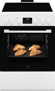 Electrolux Sklokeramický sporák s parní funkcí SteamBake LKR664177W