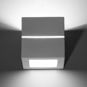 LEO LINE Nástěnné keramické světlo, bílá SL.0230 - Sollux