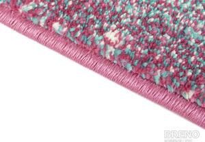 Sintelon doo Kusový koberec PLAY 15/RPR, Růžová, Vícebarevné, 120 x 170 cm