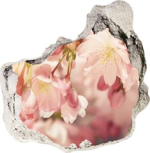 Samolepící díra na stěnu Květy višně nd-p-81037561