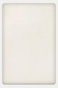 Napínací bavlněné prostěradlo smetanové bílá 90x200 cm