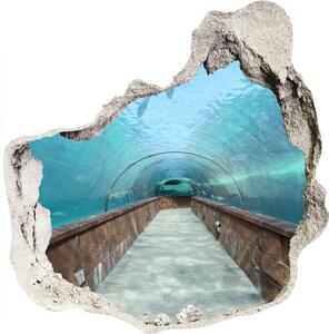 Fototapeta díra na zeď 3D Tunel akvárium nd-p-82197217