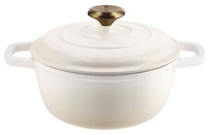 Silvercrest® Litinový hrnec Premium, Ø 21 cm (béžová) (100410308004)