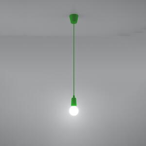 DIEGO 1 Závěsné světlo, zelená SL.0581 - Sollux