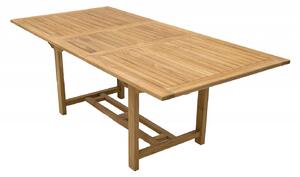 Zahradní obdelníkový stůl MONTANA 160/210 x 90 cm (teak)