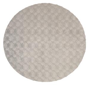 KOBEREC S VYSOKÝM VLASEM, 120/120 cm šedá Kayoom - Online Only koberce & rohožky, Online Only
