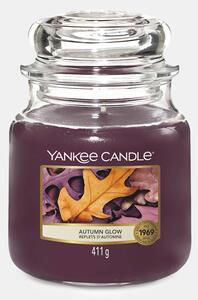 Svíčka Yankee Candle Autumn Glow střední fialová