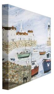 Bezrámový obraz - tisk na plátně - 101568, Harbourside Lighthouse, Wall Art, Graham Brown