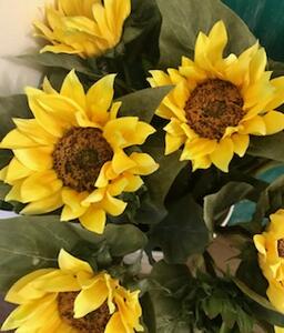 Animadecor Umělá květina - Slunečnice 70cm