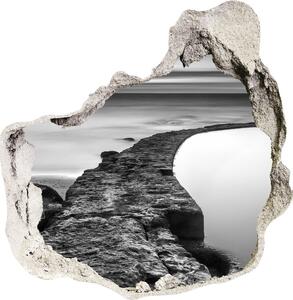 Nálepka fototapeta 3D výhled Kamenná pláž nd-p-86464123