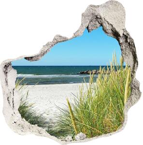 Nálepka fototapeta 3D výhled Mořské duny nd-p-88686090