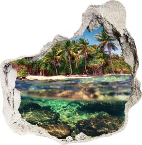 Nálepka fototapeta 3D na zeď Tropická pláž nd-p-90407162
