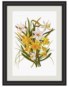Obrázek kytice narcisů A5 (148 x 210 mm): A5
