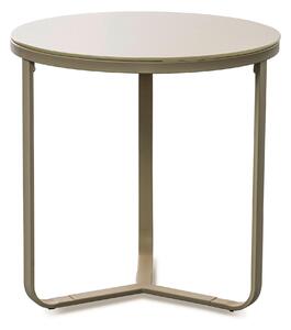 KONFERENČNÍ STOLEK, krémová, kov, 50/50/50 cm Xora - Konferenční stolky, Online Only