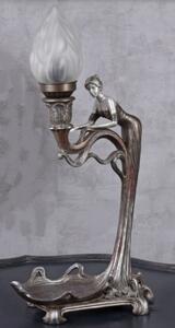 Figurální lampička ve stylu secese
