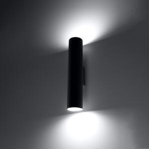 LAGOS 2 Nástěnné světlo, černá SL.0330 - Sollux