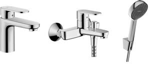 Sada vanová baterie Hansgrohe Vernis Blend 71440000, umyvadlová baterie Hansgrohe Vernis Blend 71580000, 28052000