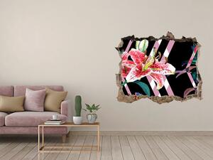 Samolepící nálepka na zeď Tropická lilie nd-k-100333021
