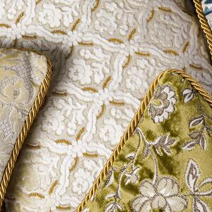 Luxusní dekorační polštář ANTORINI VINTAGE, 40 cm, Gold/Cream