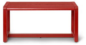 Dětská lavice Little Architect "Poppy Red" ferm LIVING