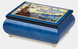 Hrací šperkovnice, Starry Night, Vincent Van Gogh