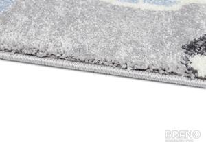 Teppiche Lalee OHG. Kusový koberec AMIGO 331/silver, Šedá, Vícebarevné, 80 x 150 cm