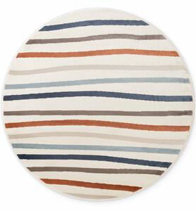 Dětský koberec Adventures 106410 Cream Multicolor kruh Kruh Ø 160 cm