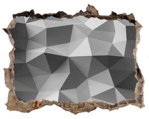 Díra 3D foto tapeta Abstrakce trojúhelníky nd-k-105539676