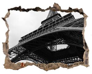 Fototapeta díra na zeď Eiffelova věž Paříž nd-k-105314792