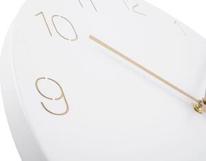 KARLSSON Nástěnné hodiny Charm bílá ∅ 40 × 3,5 cm