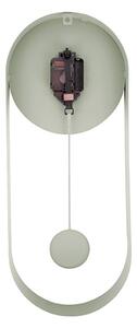 KARLSSON Nástěnné hodiny Pendulum Charm zelená 51 × 20 × 4,8 cm
