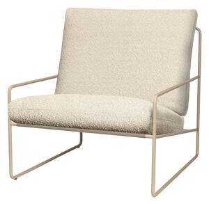 Křeslo Desert Pure Bouclé "Cashmere / Off-white" ferm LIVING